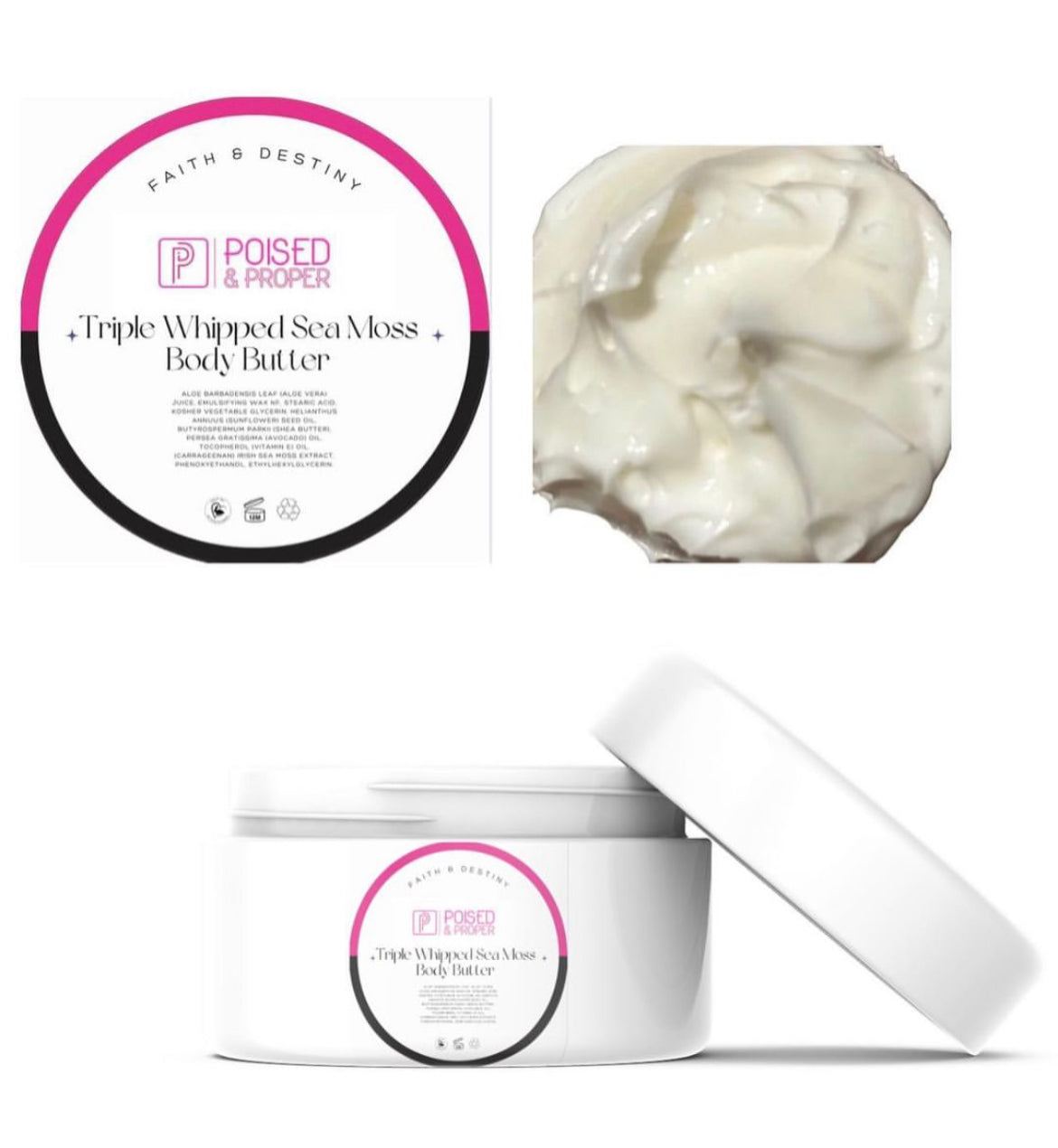 Triple Whipped Sea Moss Body Butter