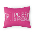 Pillow Sham - Poised & Proper
