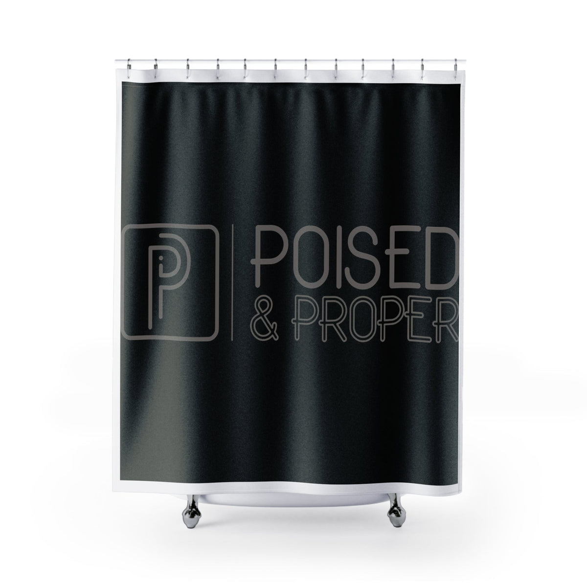 Shower Curtains - Poised & Proper