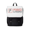 Unisex Casual Shoulder Backpack - Poised & Proper