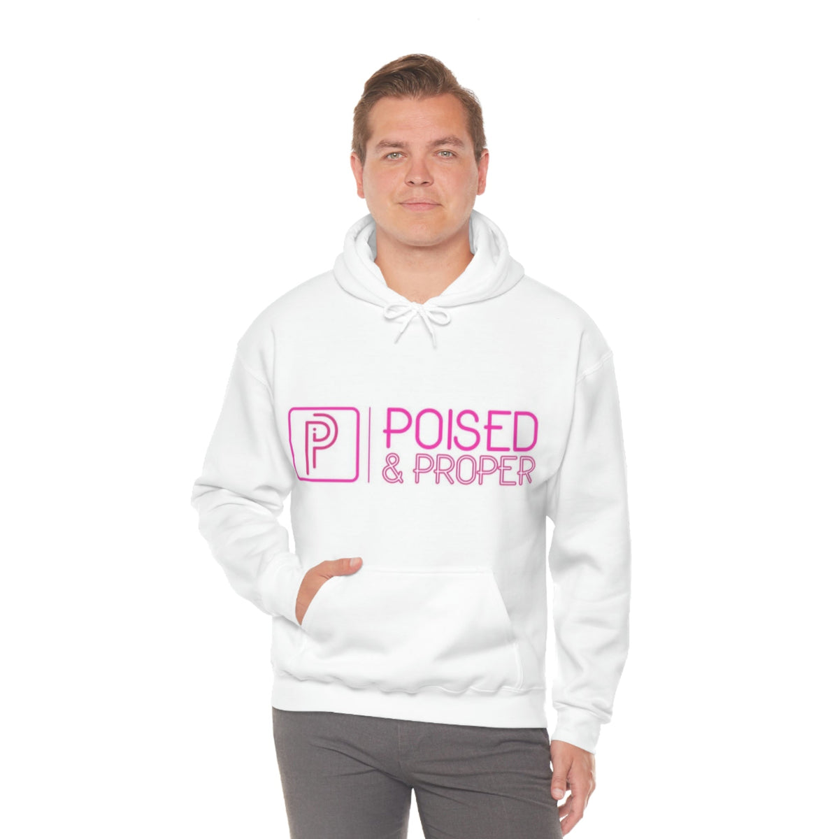 Unisex Heavy Blend™ Hooded Sweatshirt - Poised & Proper