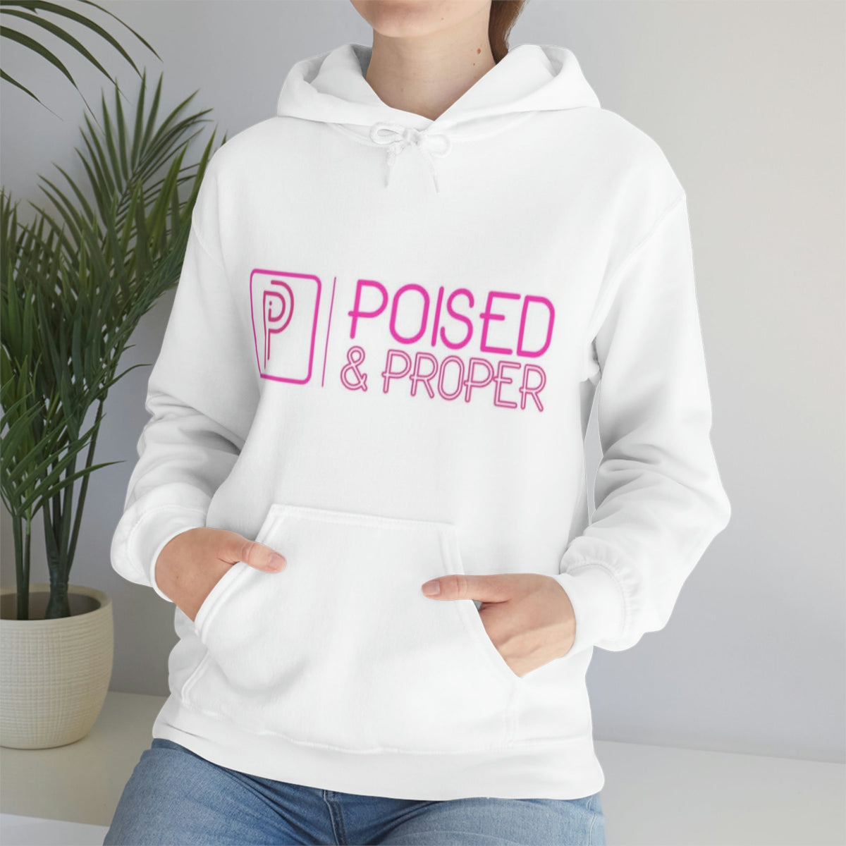 Unisex Heavy Blend™ Hooded Sweatshirt - Poised & Proper