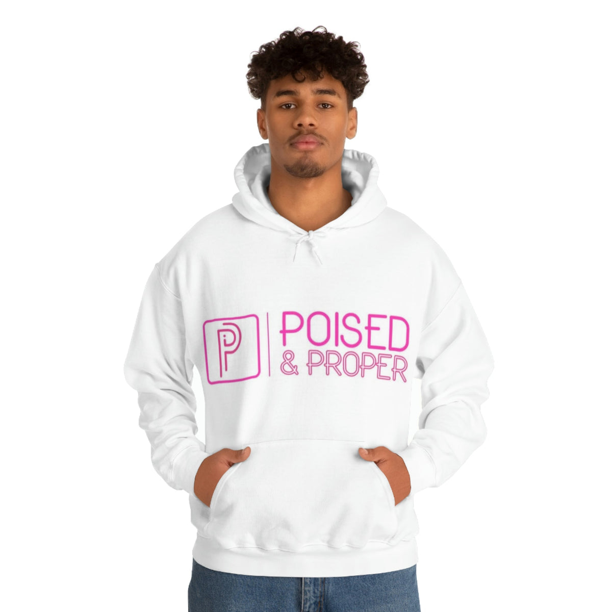 Unisex Heavy Blend™ Hooded Sweatshirt - Poised & Proper