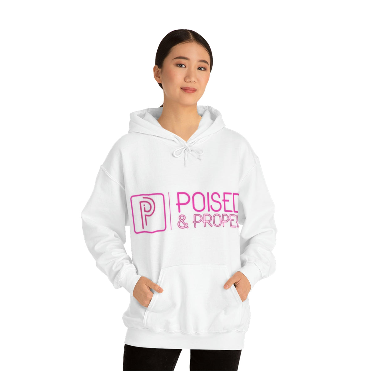 Unisex Heavy Blend™ Hooded Sweatshirt - Poised & Proper