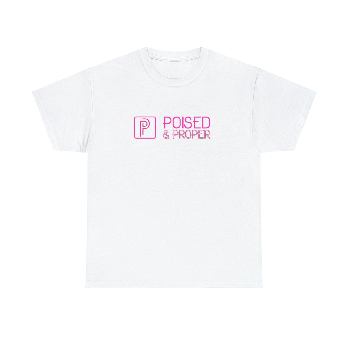 Unisex Heavy Cotton Tee - Poised & Proper