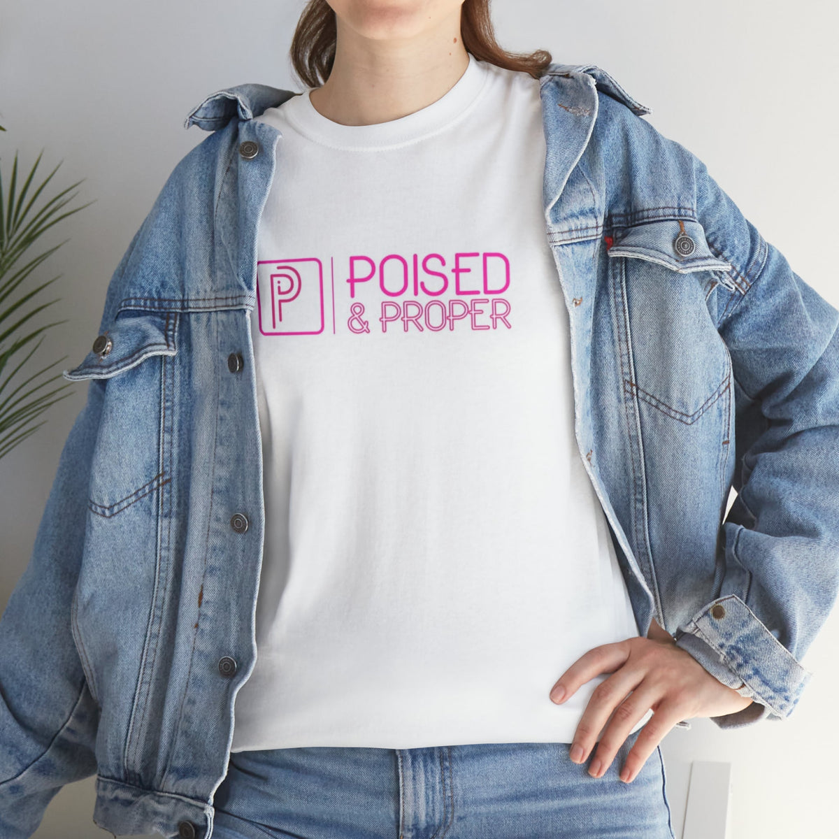 Unisex Heavy Cotton Tee - Poised & Proper